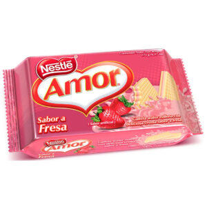 NESTLE - COOKIES WAFER AMOR STRAWERRY  / GALLETA AMOR FRESA