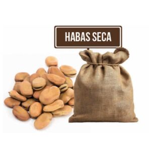 LIMA GREEN DRY BEANS / HABAS SECOS CON CASCARA