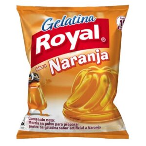 ROYAL - JELLY POWER ORANGE / GELATINA EN POLVO ROYAL NARANJA 200GR 1 X 24